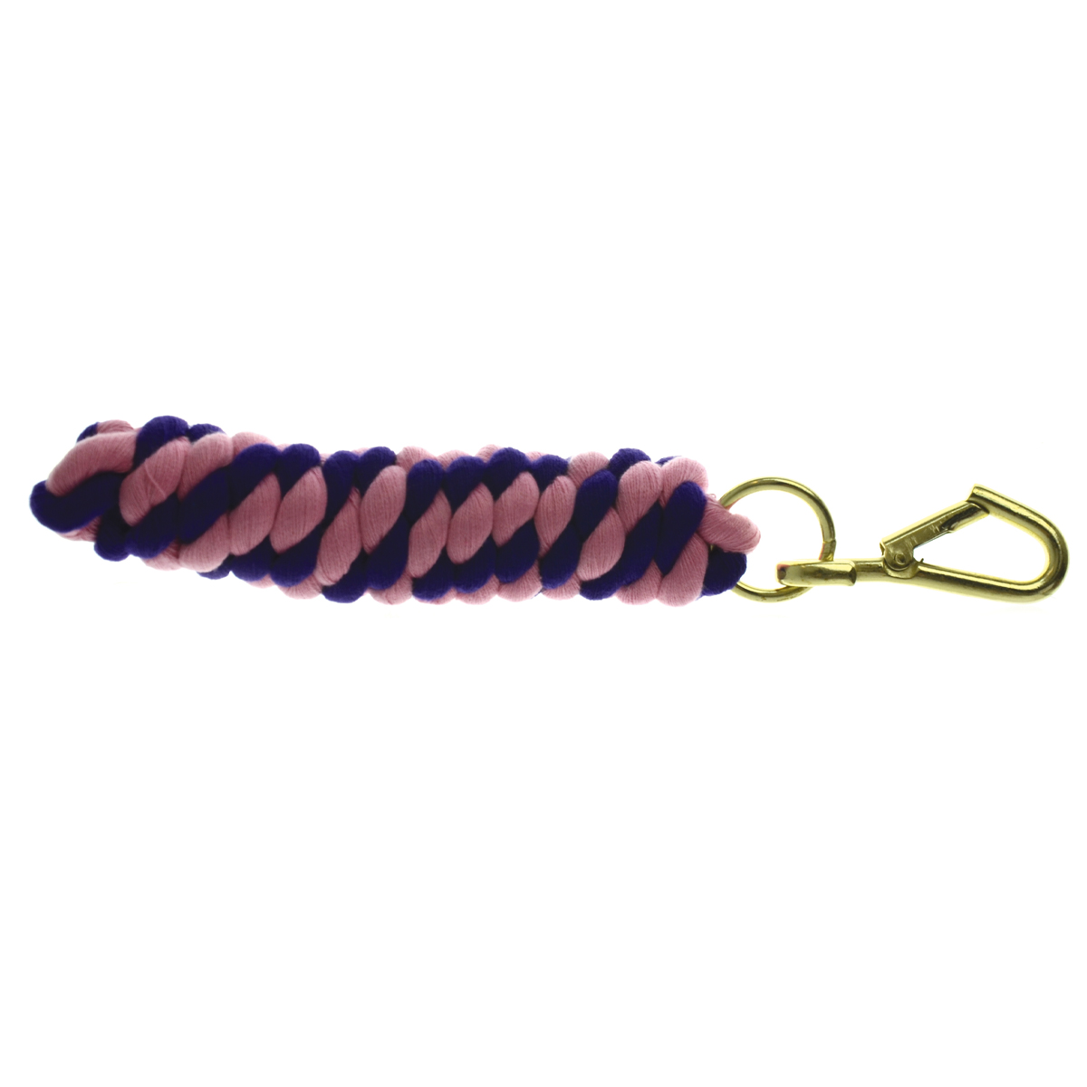 Hy Equestrian Two Tone Twisted Lead Rope Navy/Pink 