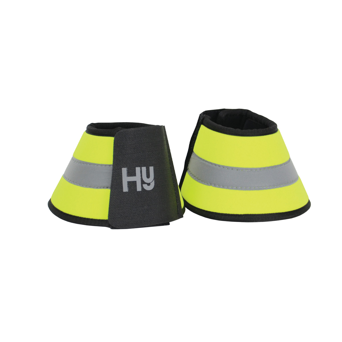 Reflector Over Reach Boots by Hy Equestrian Yellow