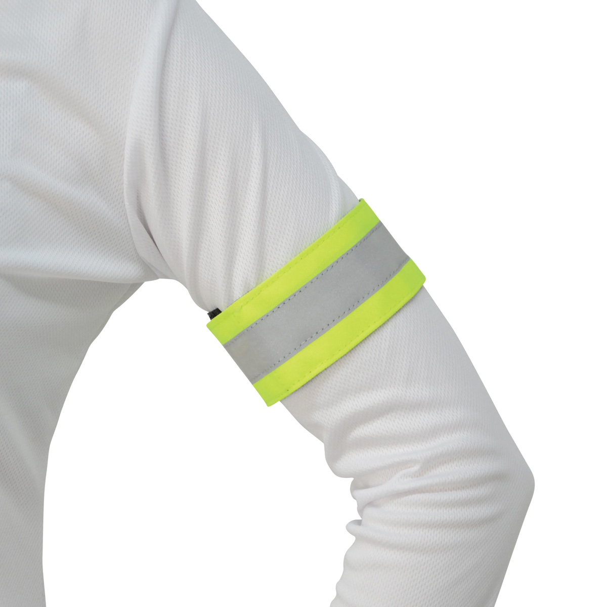 Reflector Arm/Leg Wraps by Hy Equestrian Yellow 