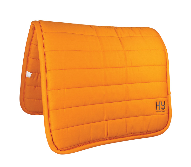 Hy Equestrian Neon Reversible Comfort Pad Orange