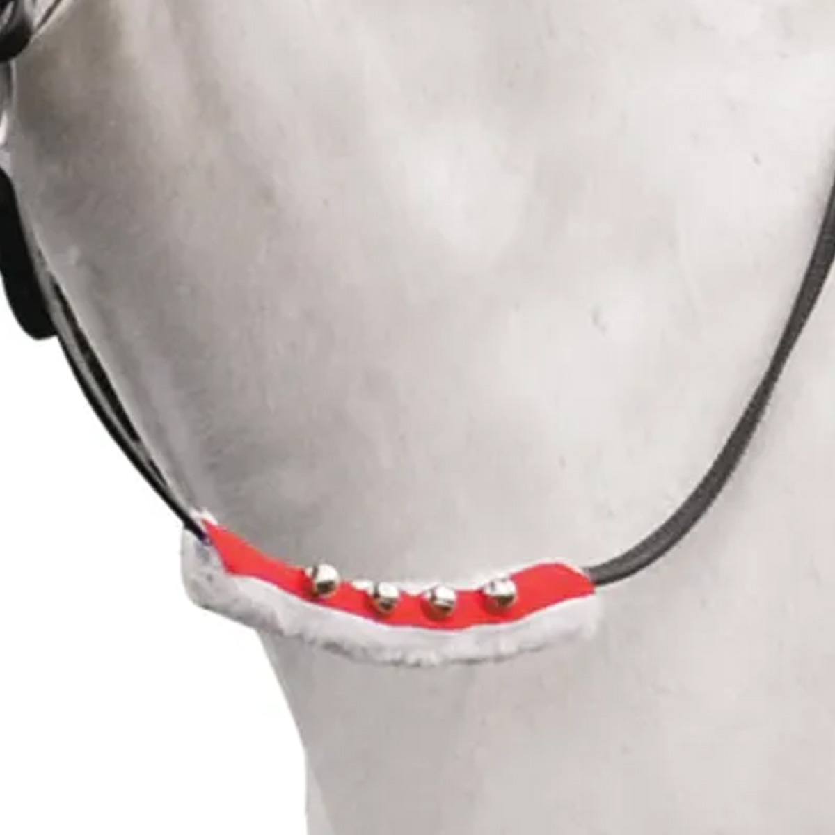 Hy Equestrian Christmas Santa Rein Sleeves Pair Red