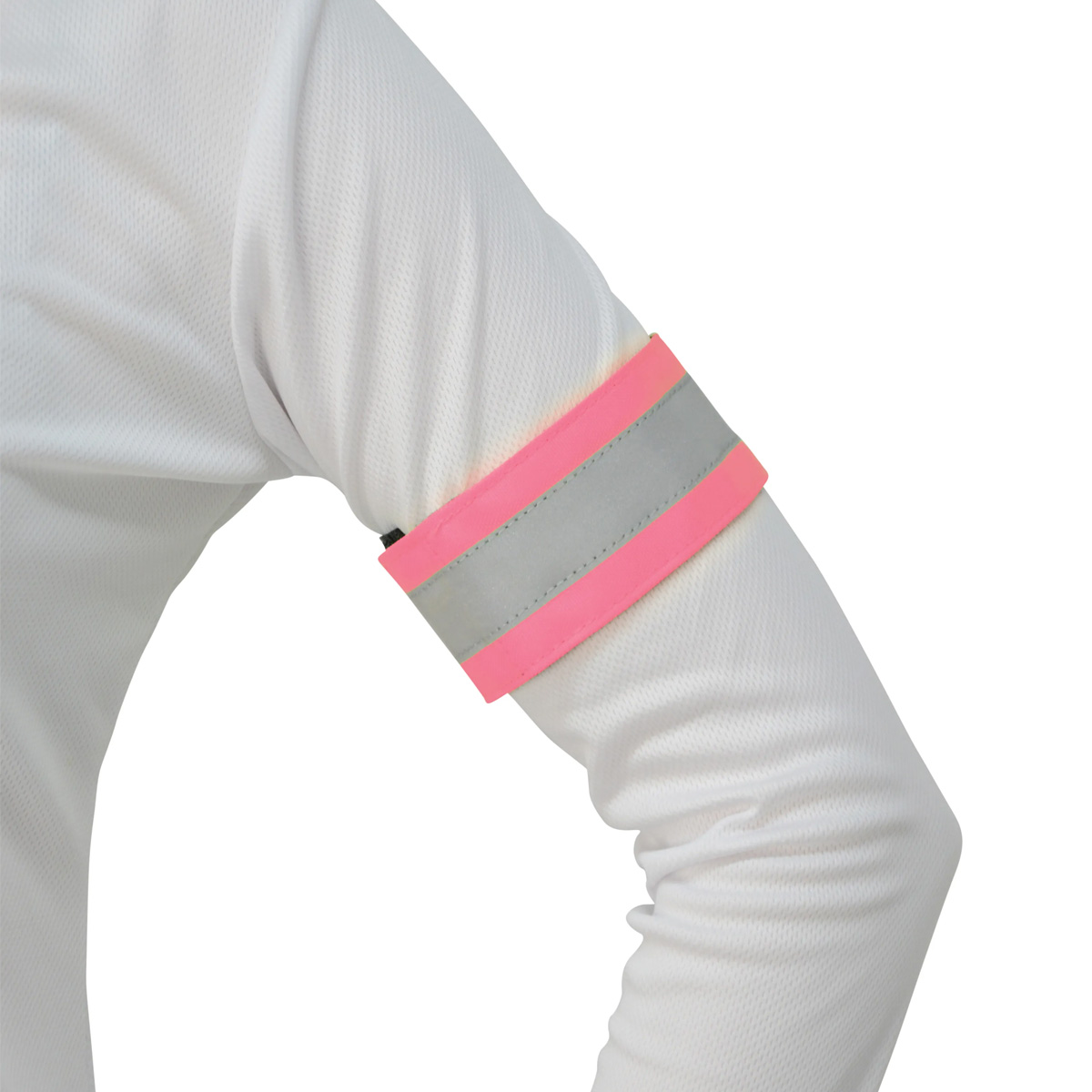 Reflector Arm/Leg Wraps by Hy Equestrian Pink 