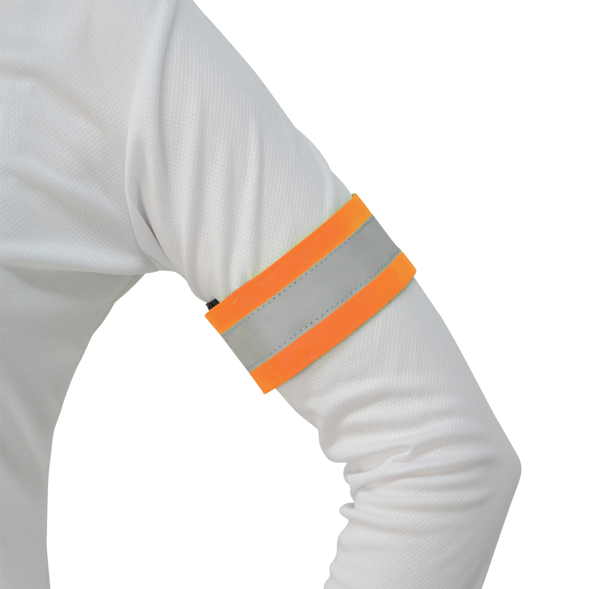 Reflector Arm/Leg Wraps by Hy Equestrian Orange 