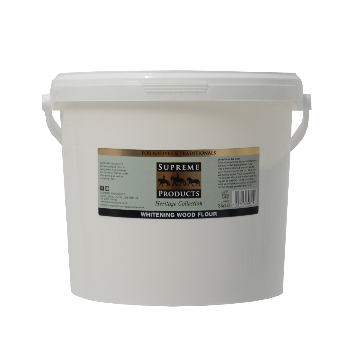 Supreme Products Heritage Whitening Wood Flour