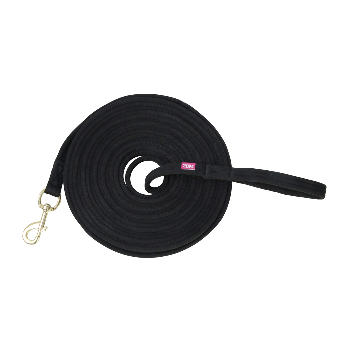 Hy&#x20;Equestrian&#x20;Lunge&#x20;Line&#x20;with&#x20;Circle&#x20;Size&#x20;Markers&#x20;Black&#x20;