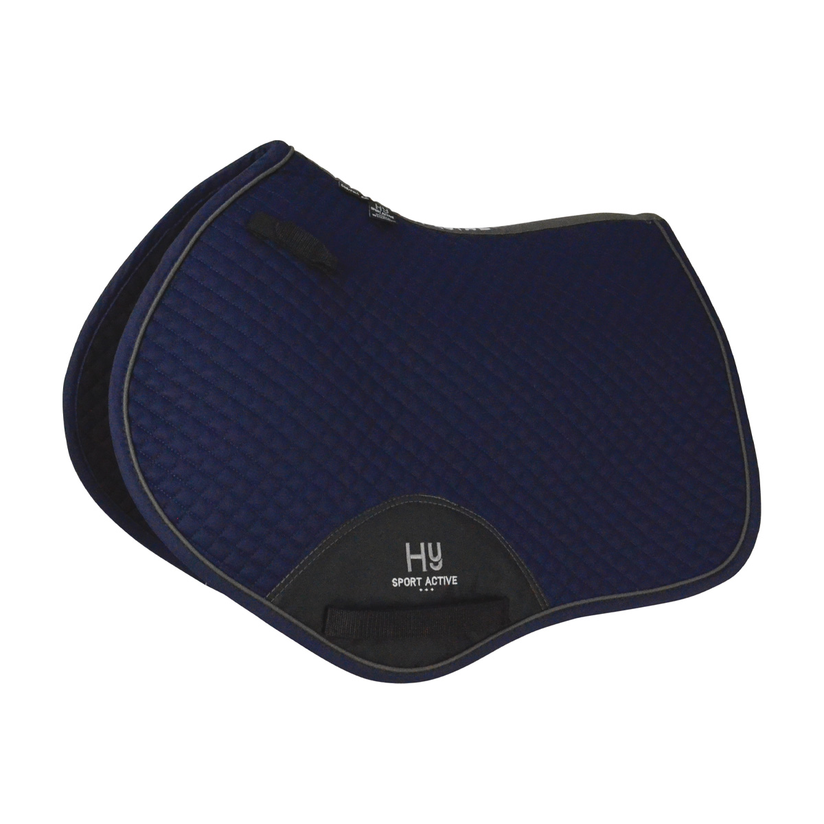 Hy Sport Active Close Contact Saddle Pad - Navy Blue
