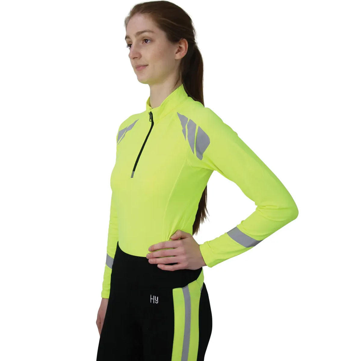 Reflector Base Layer by Hy Equestrian Yellow