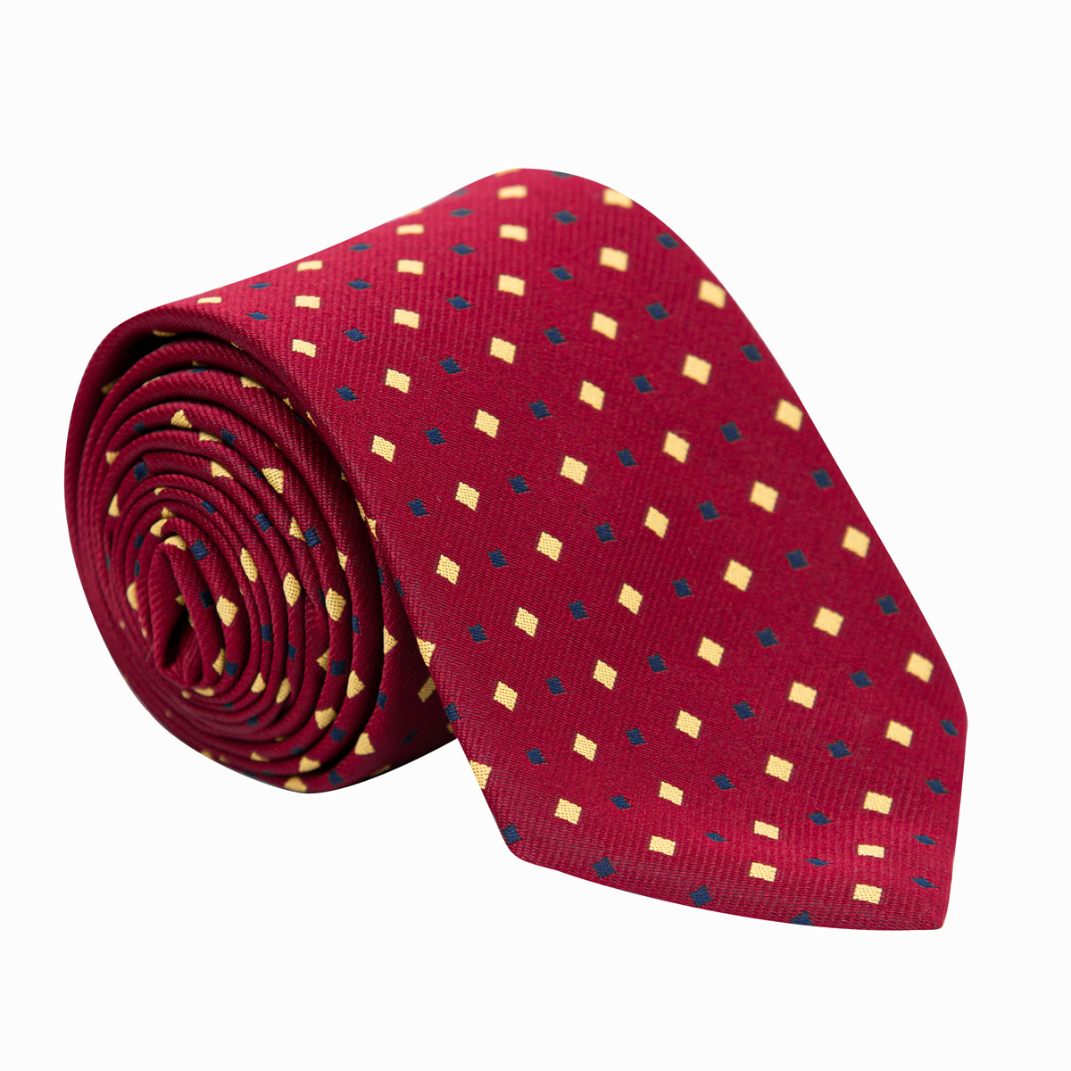 Supreme&#x20;Products&#x20;Show&#x20;Tie&#x20;-&#x20;Burgundy&#x2F;Gold&#x20;Diamonds