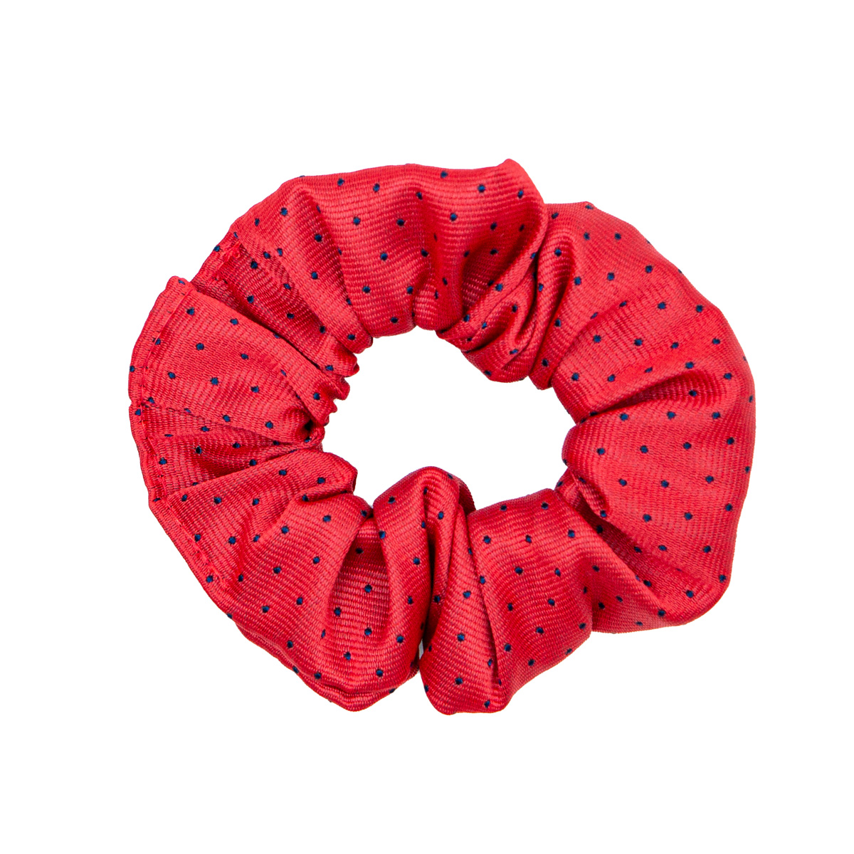 Supreme Products Show Scrunchie - Red/Navy Spot