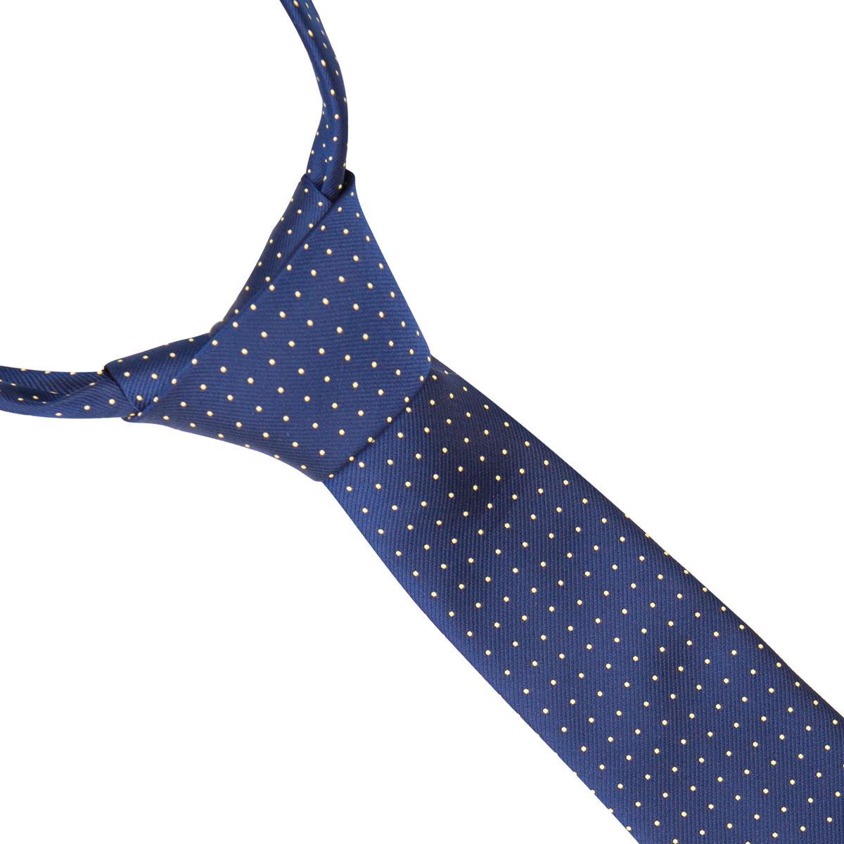 Supreme Products Show Tie - Navy/Gold Spot - Child's