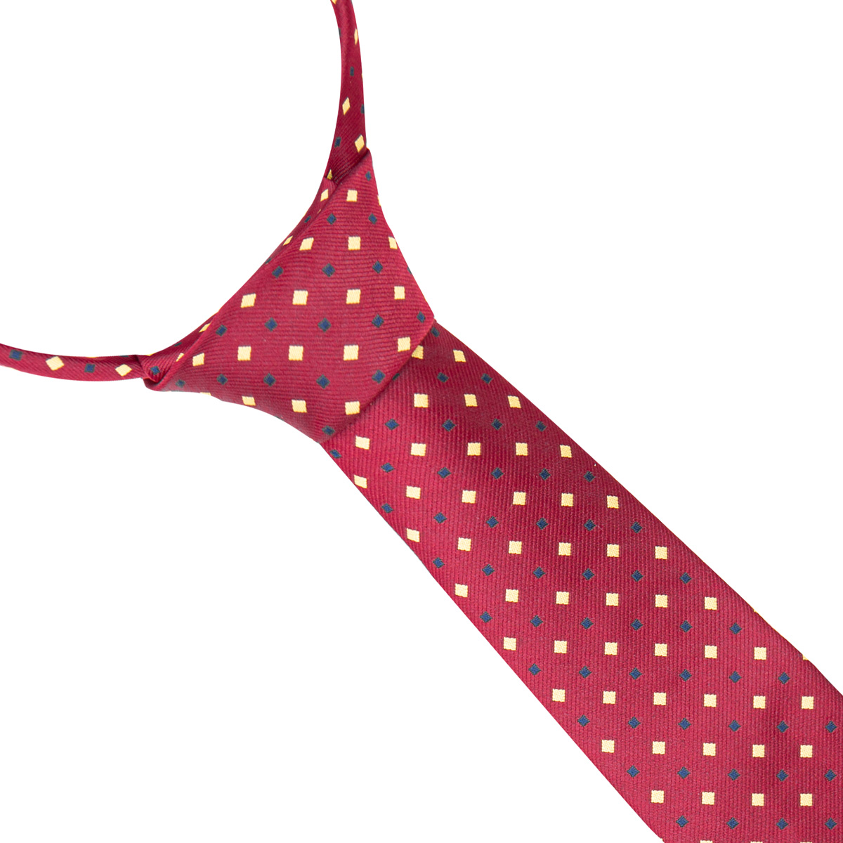 Supreme Products Show Tie - Burgundy/Gold - Child's