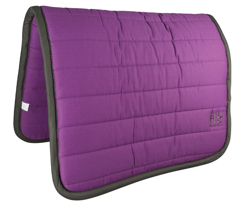 Hy Equestrian Reversible Comfort Pad Purple
