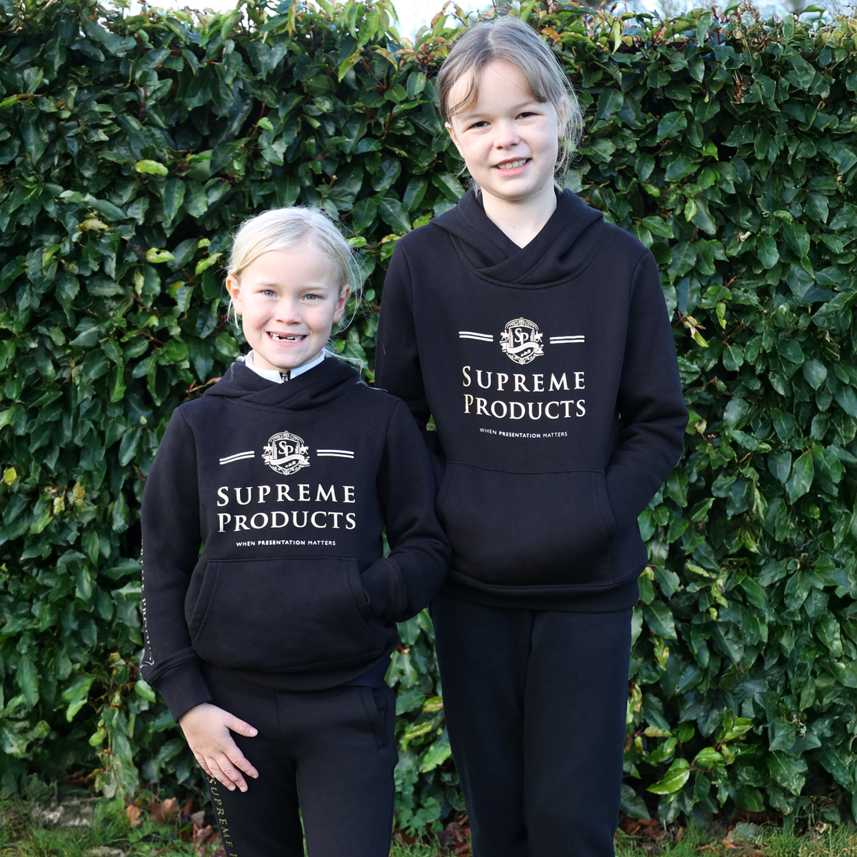 Supreme Products Active Junior Show Rider Hoodie Black