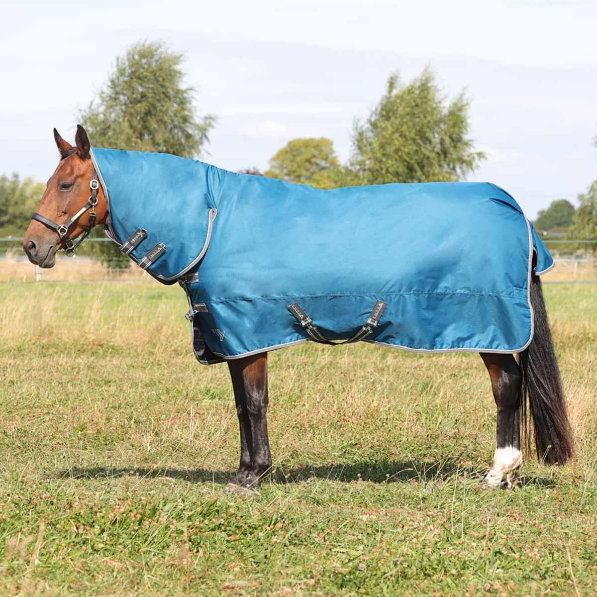 StormX Empra 50g Combi Turnout Rug Blue
