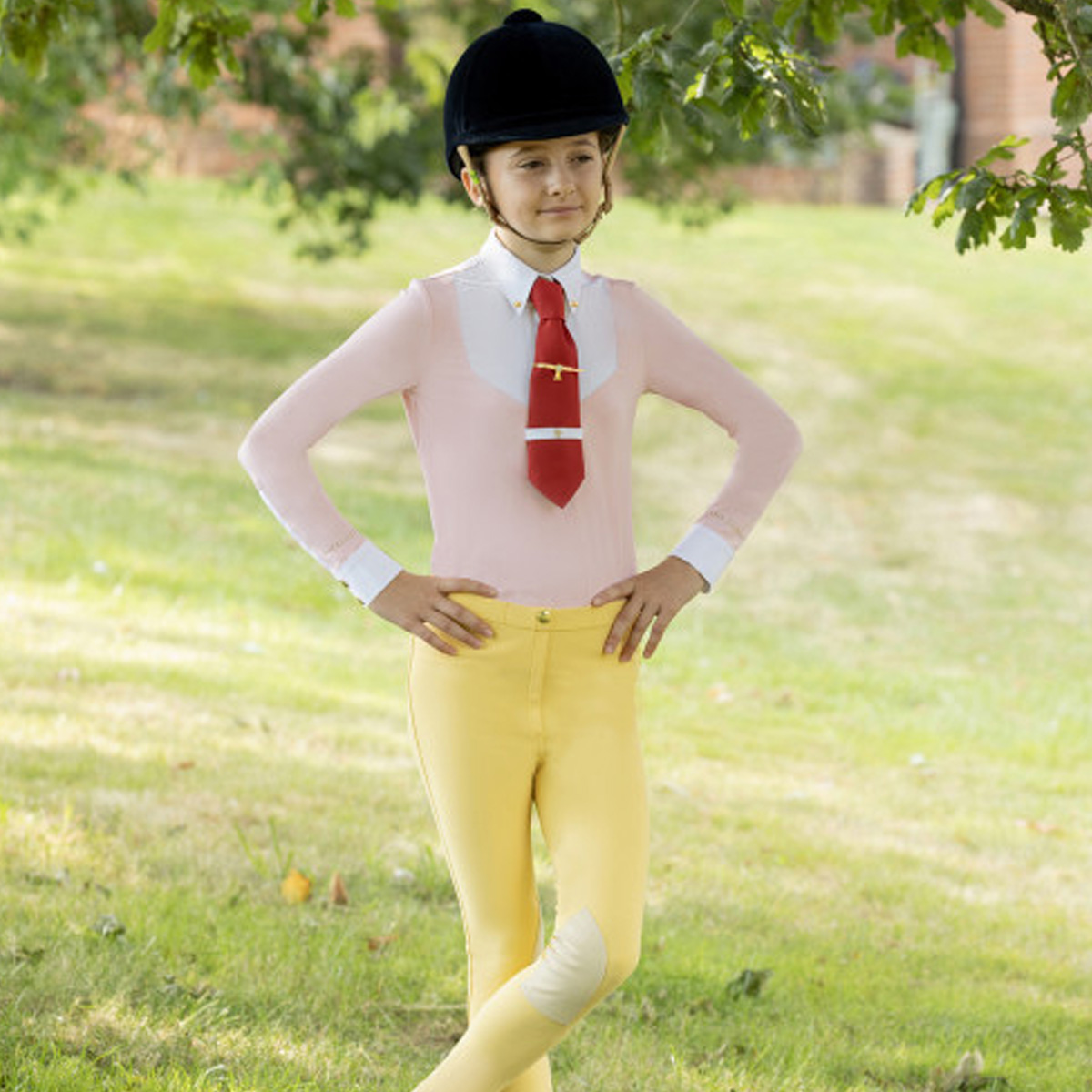 Supreme Products Long Sleeve Junior Shirt with zip Pink