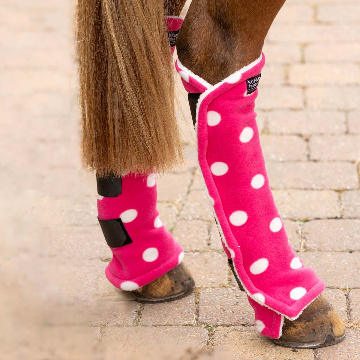 Supreme Products Dotty Fleece Boots Paradise Pink