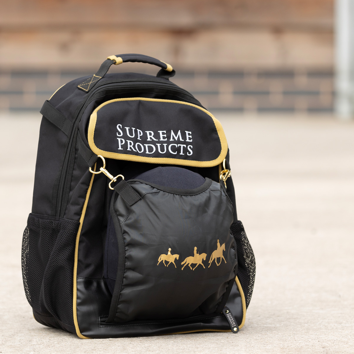 Supreme Products Pro Groom Rucksack - Black/Gold
