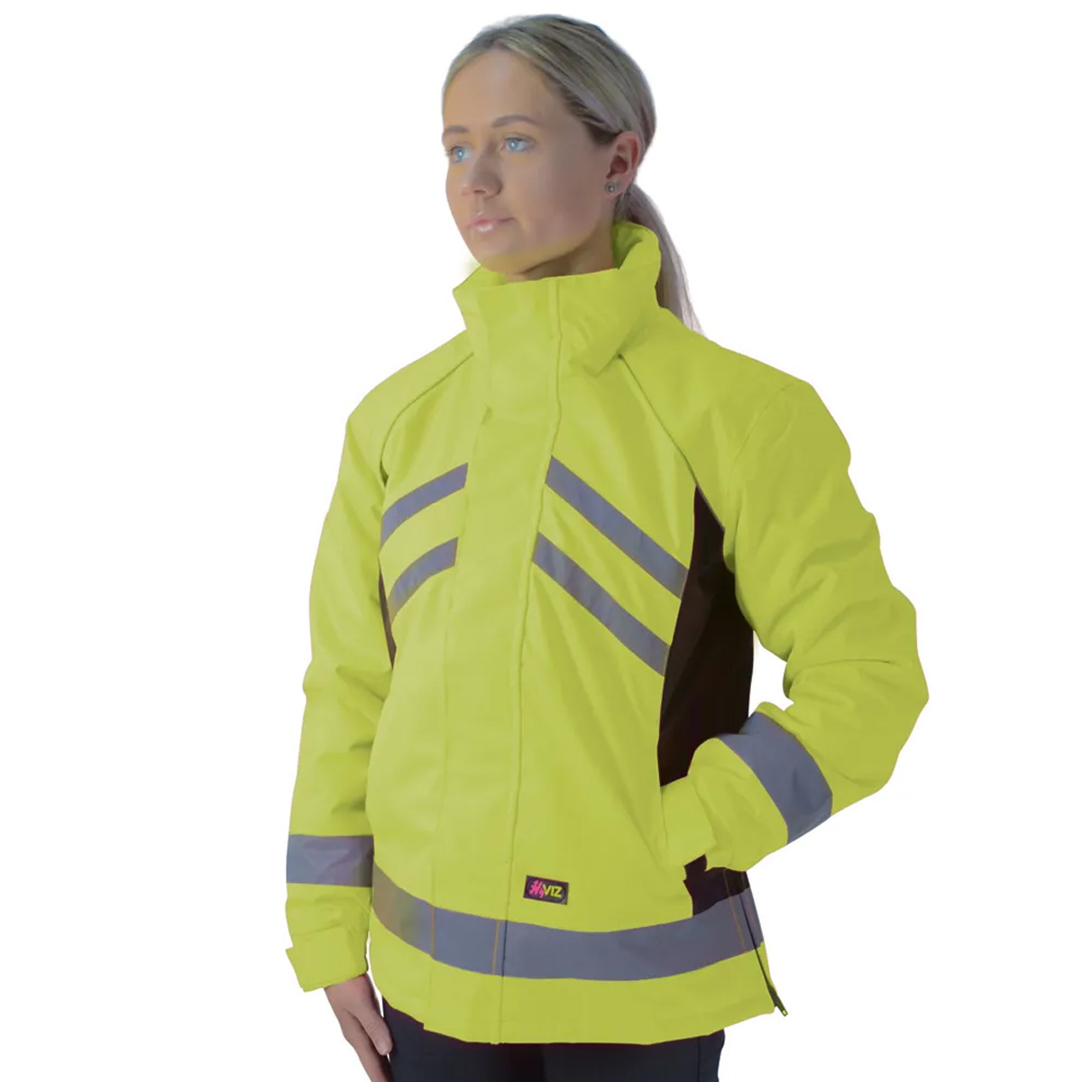 Reflector&#x20;Waterproof&#x20;Riding&#x20;Jacket&#x20;-&#x20;Hy&#x20;Equestrian&#x20;Yellow