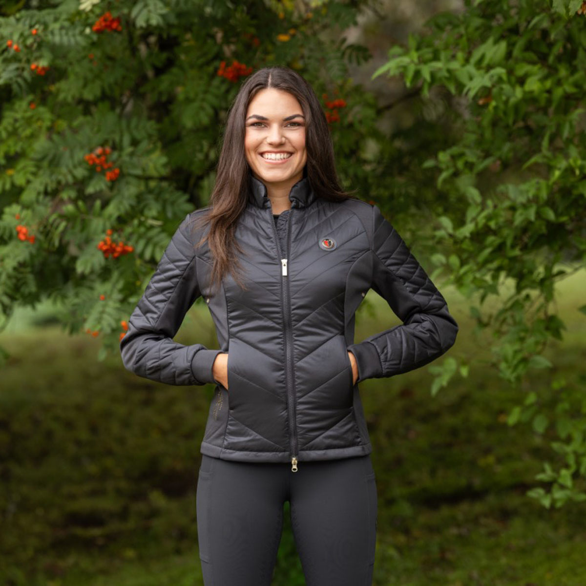 Covalliero Anniversary Womens Combi Jacket Graphite