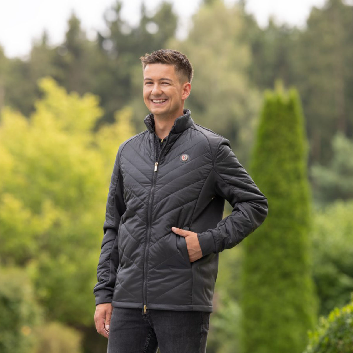 Covalliero Anniversary Combi Mens Jacket Graphite