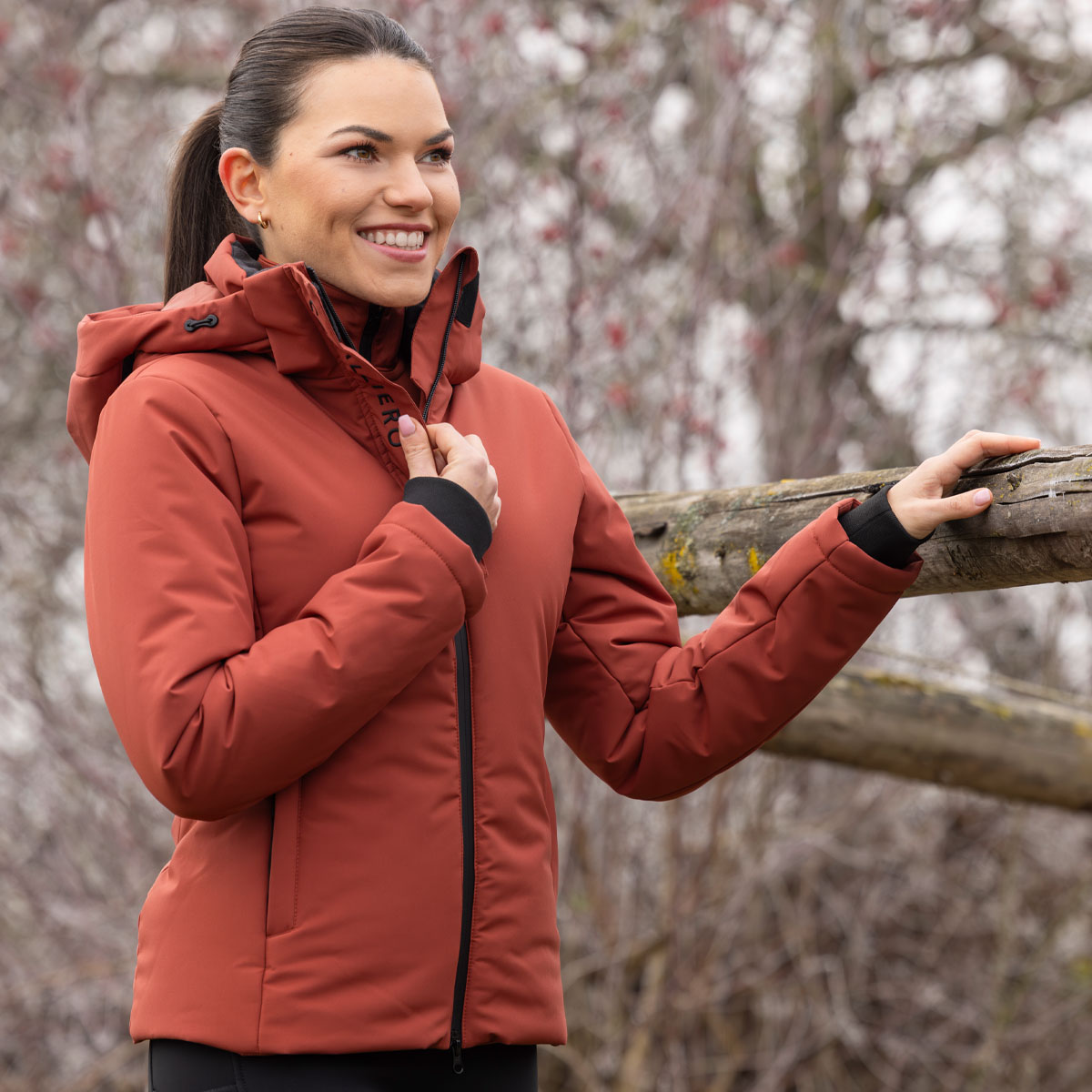 Covalliero Winter Jacket Rust