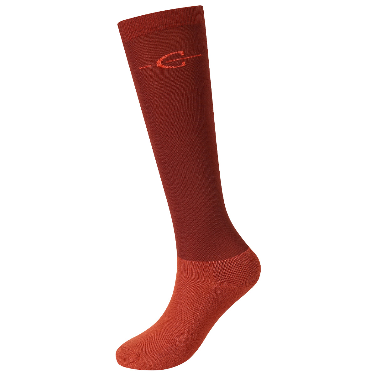 Covalliero Competition Riding Socks Rust