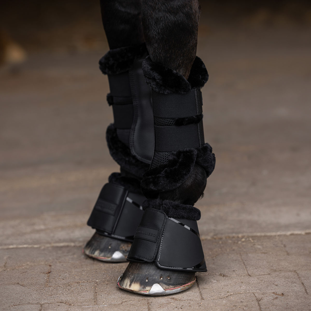 Covalliero Brushing Boots Black