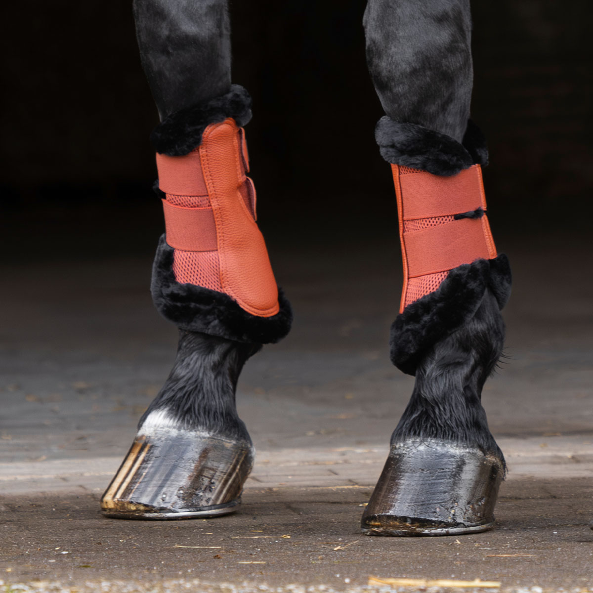 Covalliero Brushing Boots Rust