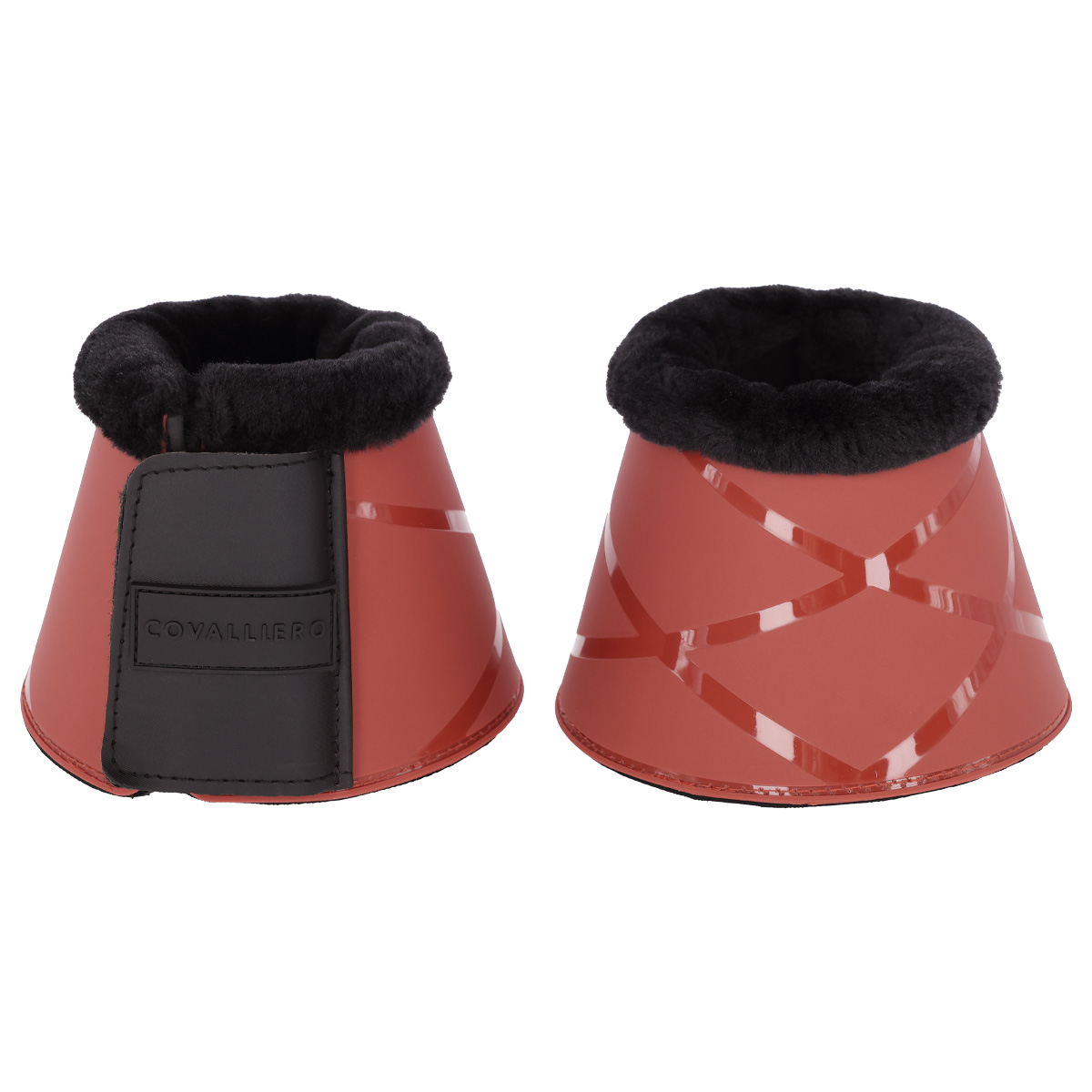 Covalliero Over Reach Boots Rust