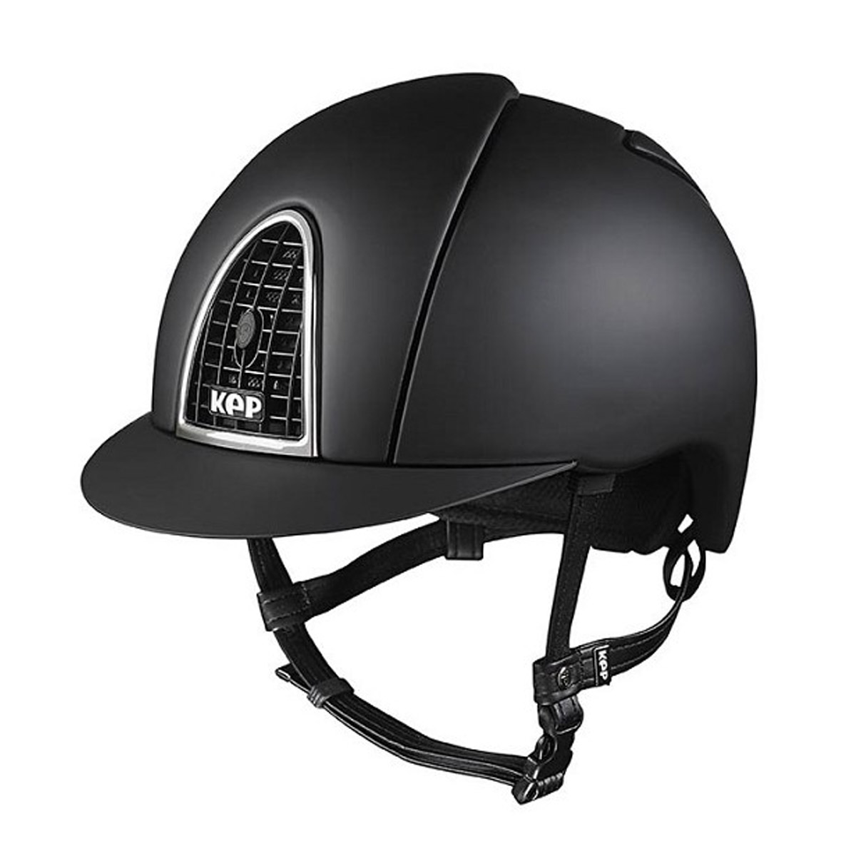 KEP Chromo Textile Riding Hat Black