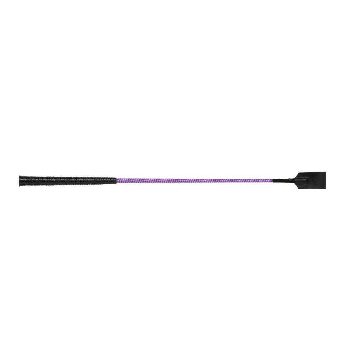 Purple & Lilac Gel Handle Riding Whip