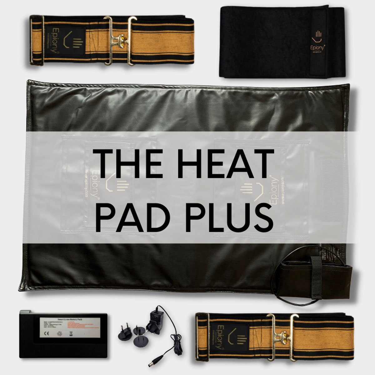 Epiony Heat Pad Plus Black