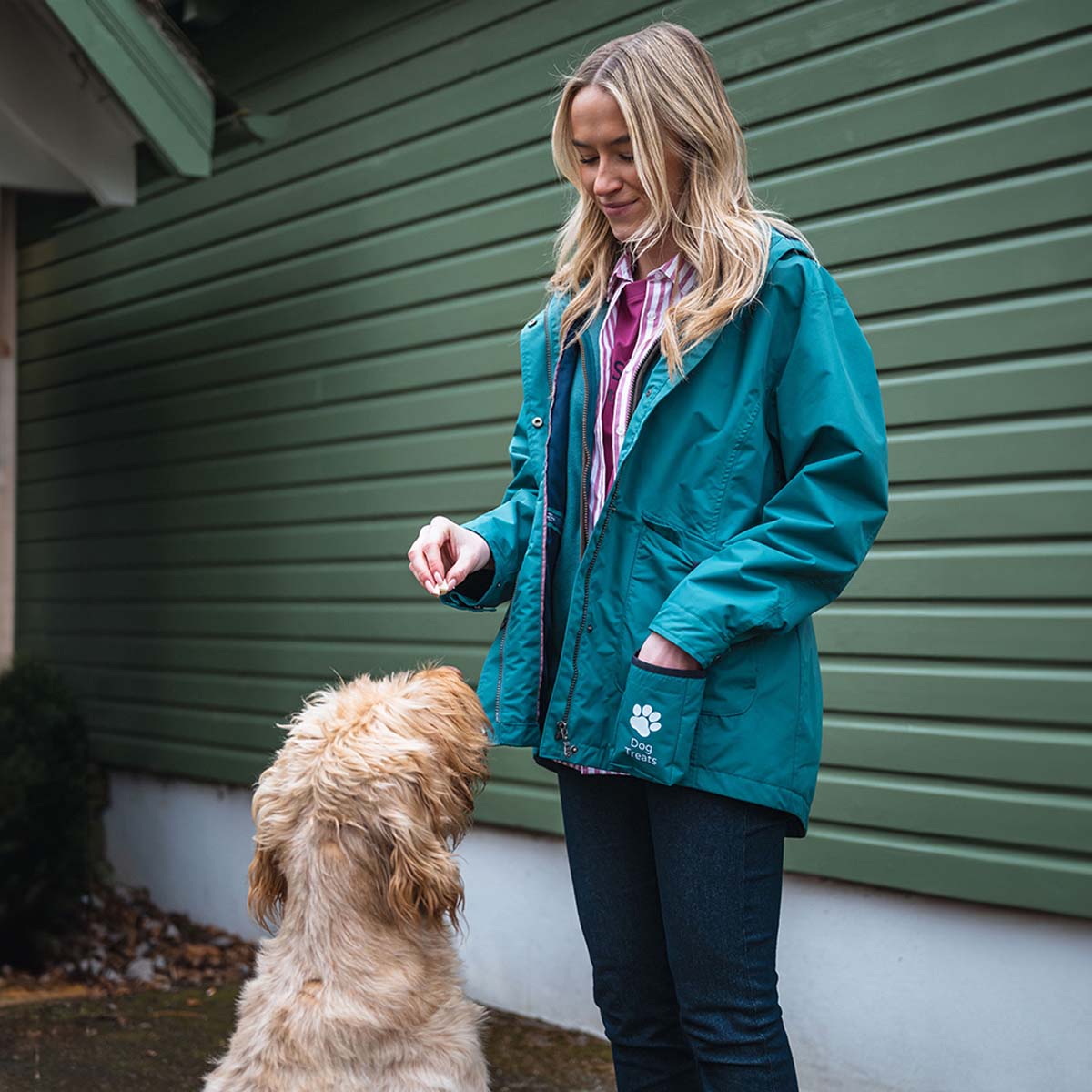 Hoggs Of Fife Fara Waterproof Ladies Jacket Teal