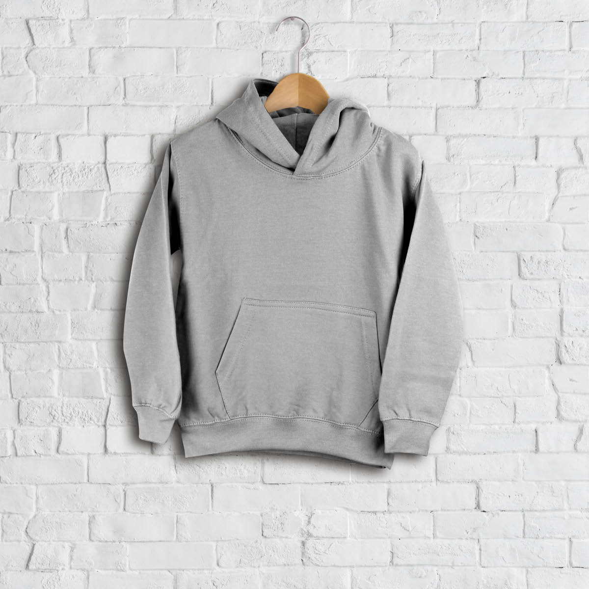 Harry Hall Junior Hoodie Light Grey