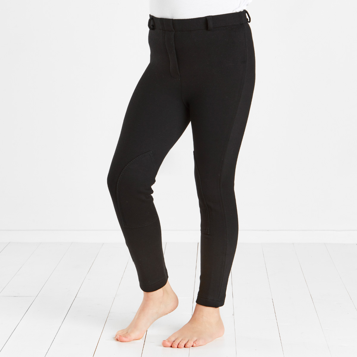 Harry Hall Farnell Junior Jodhpur Black