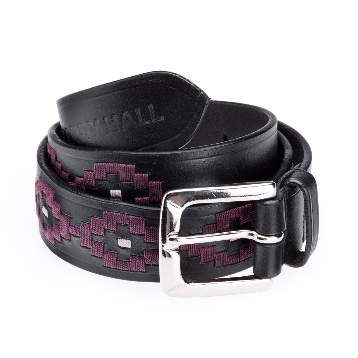 Harry Hall Polo Style Belt Black