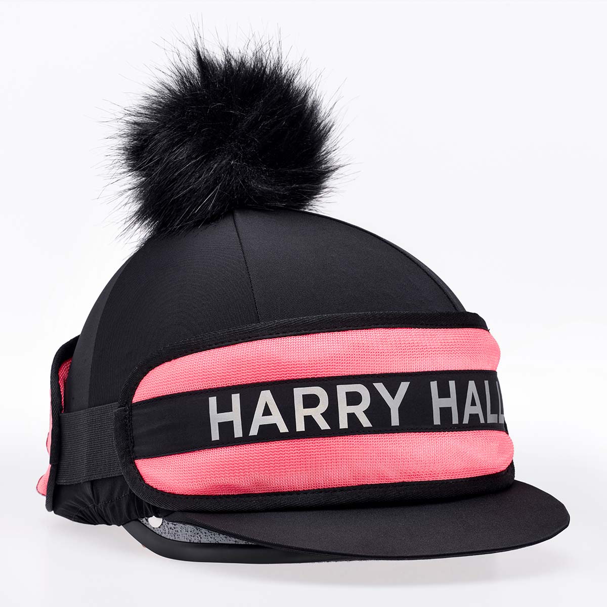 Harry Hall Hi Viz Hat Band Pink