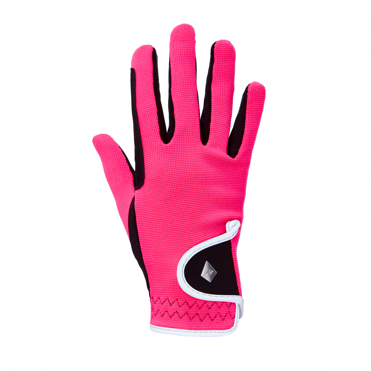 Harry Hall Hi-Viz Riding Gloves Pink
