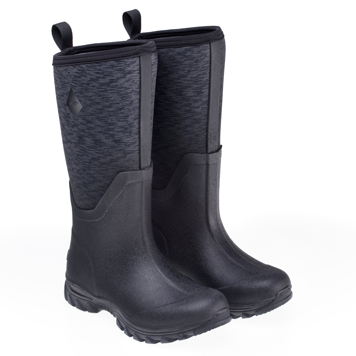 Harry Hall Mud Boot Neoprene Wellington Black