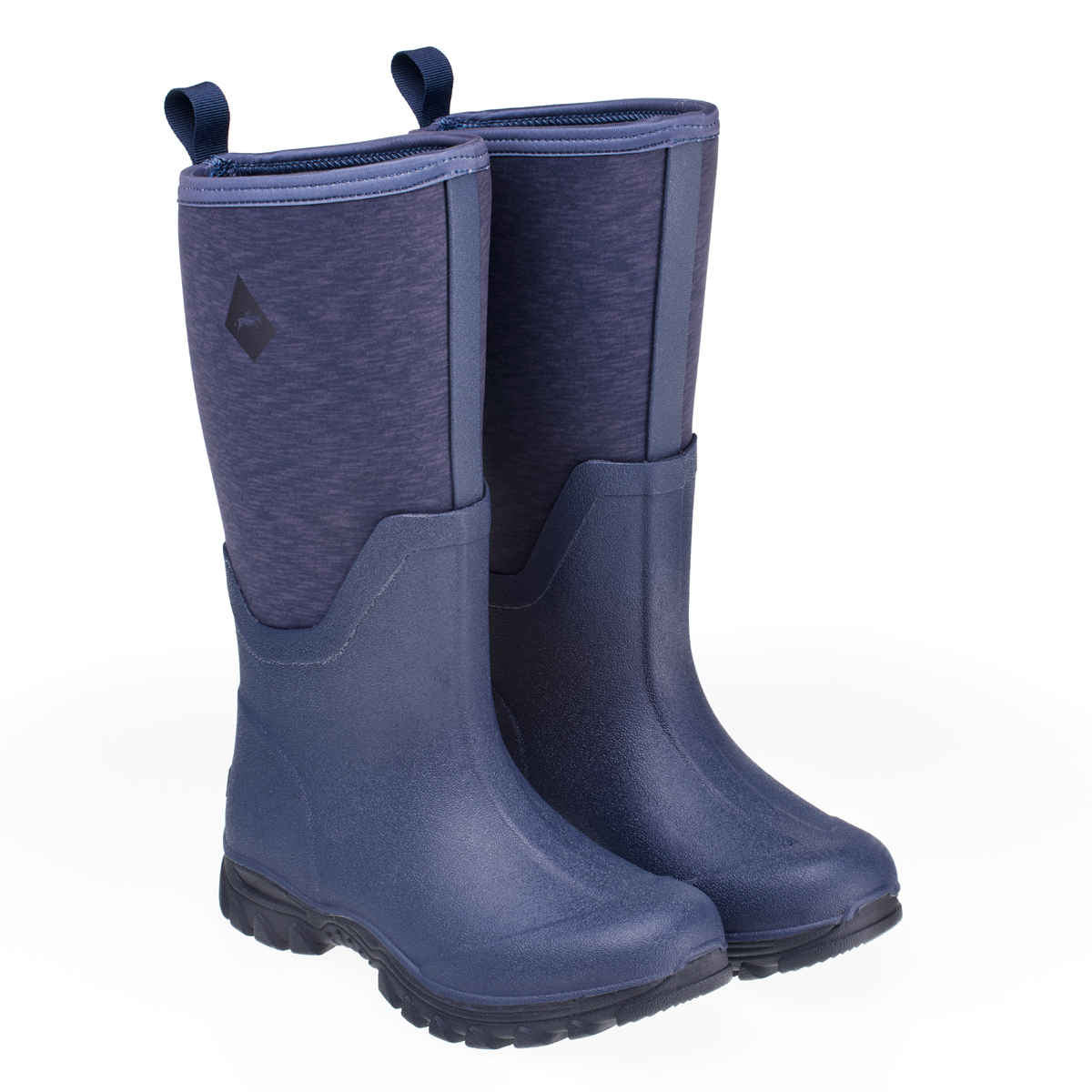 Harry Hall Mud Boot Neoprene Wellington Navy Blue