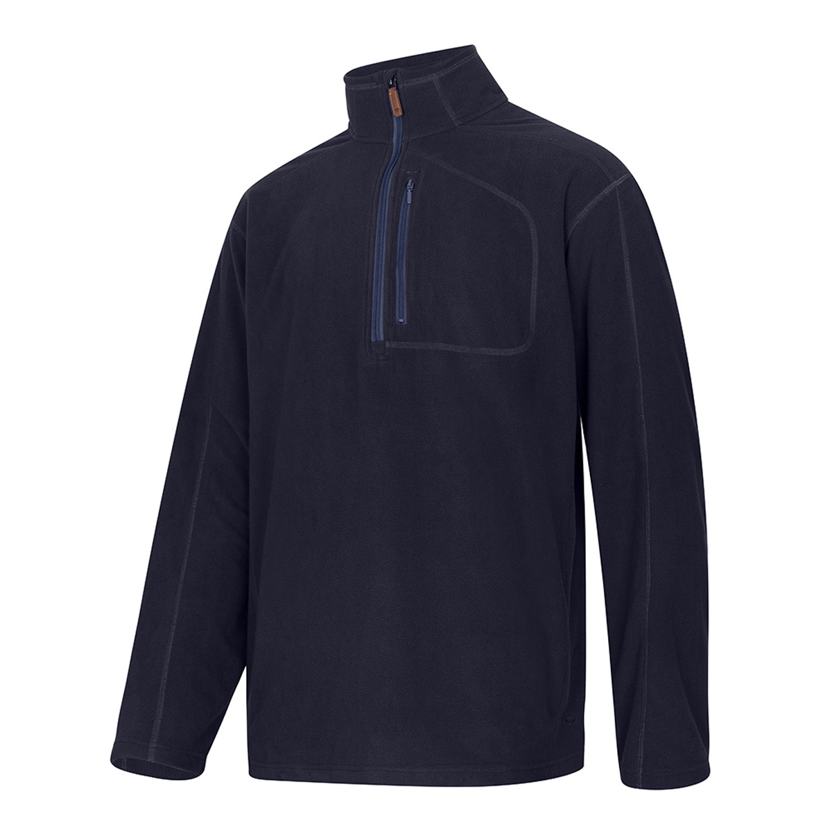 Hoggs Of Fife Islander Techpro 1/4 Zip Shirt Navy Blue