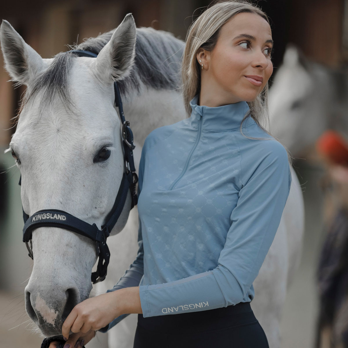 Kingsland KLHavanna Ladies Sun Shirt Blue 