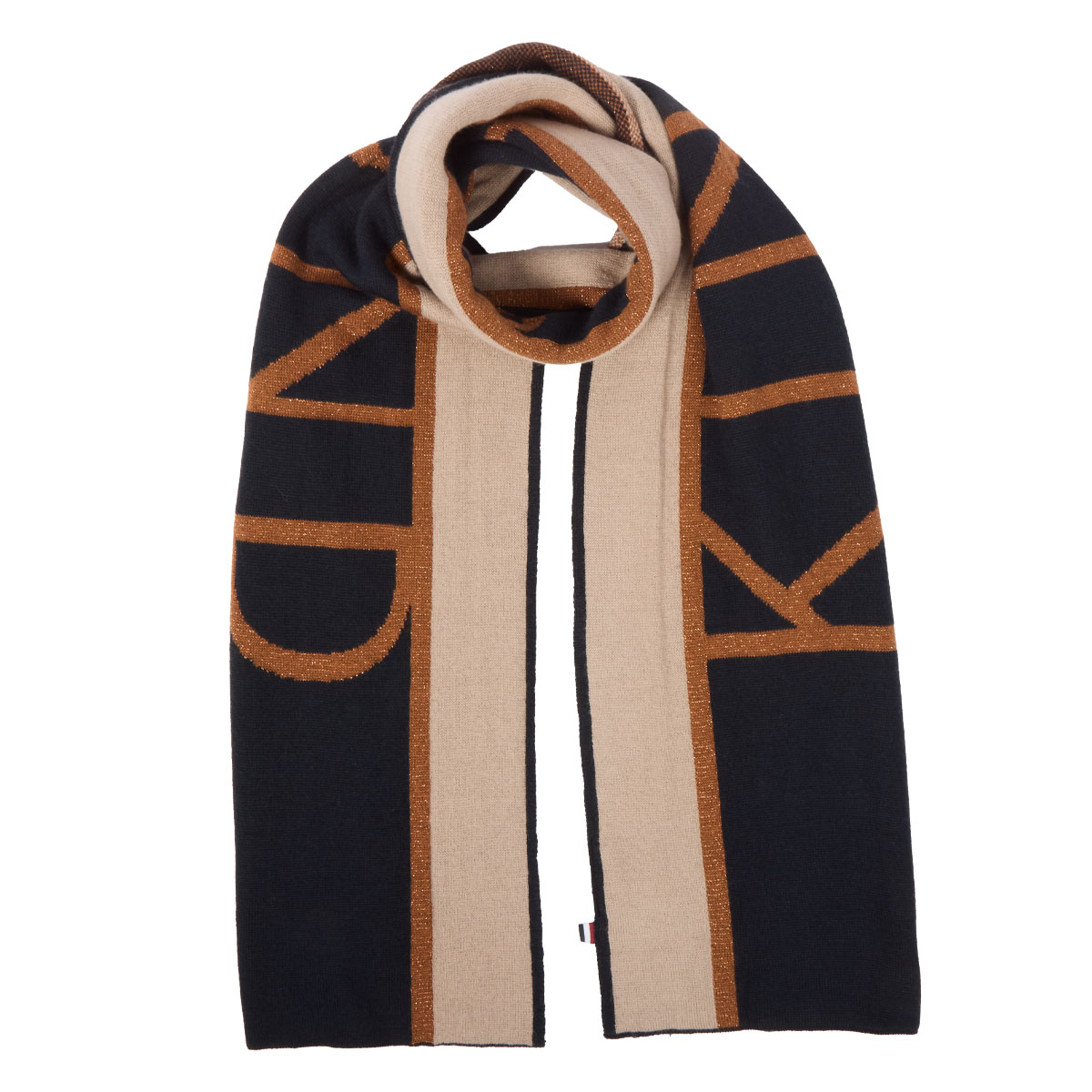 Kingsland KLMelissa Knitted Scarf Black 