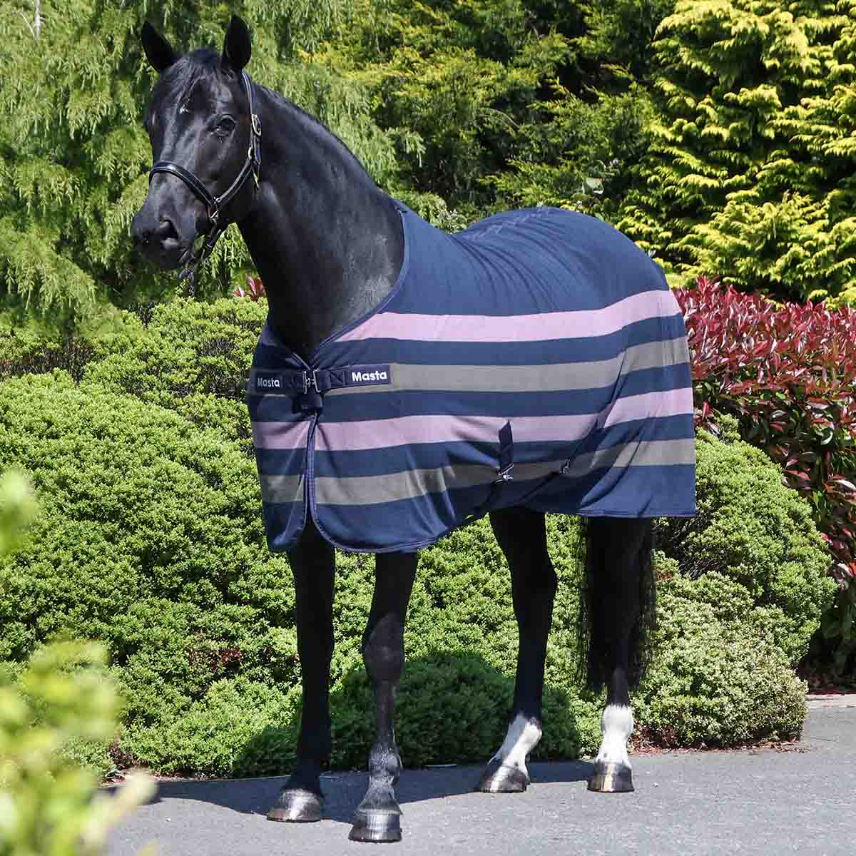 Masta Newmarket Fleece Rug Navy Blue