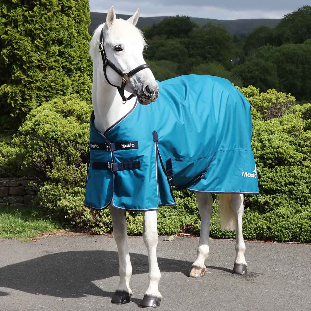 Ventomasta 50g Lightweight Standard Neck Turnout Petrol Blue