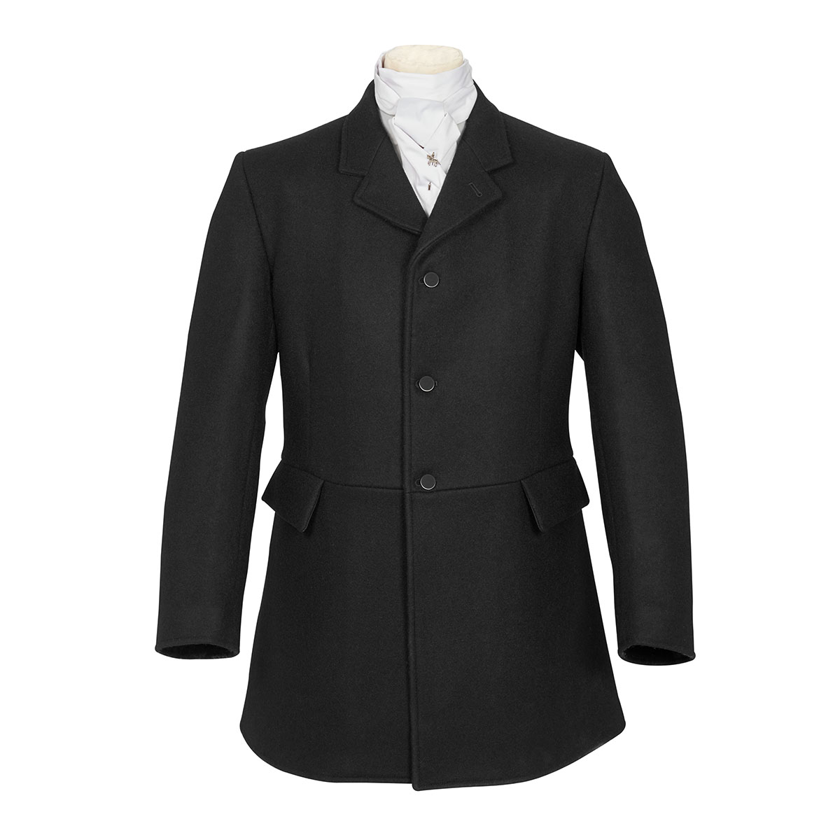 Harry Hall London Mens Traditional Hunt Coat Heavyweight Black Harry