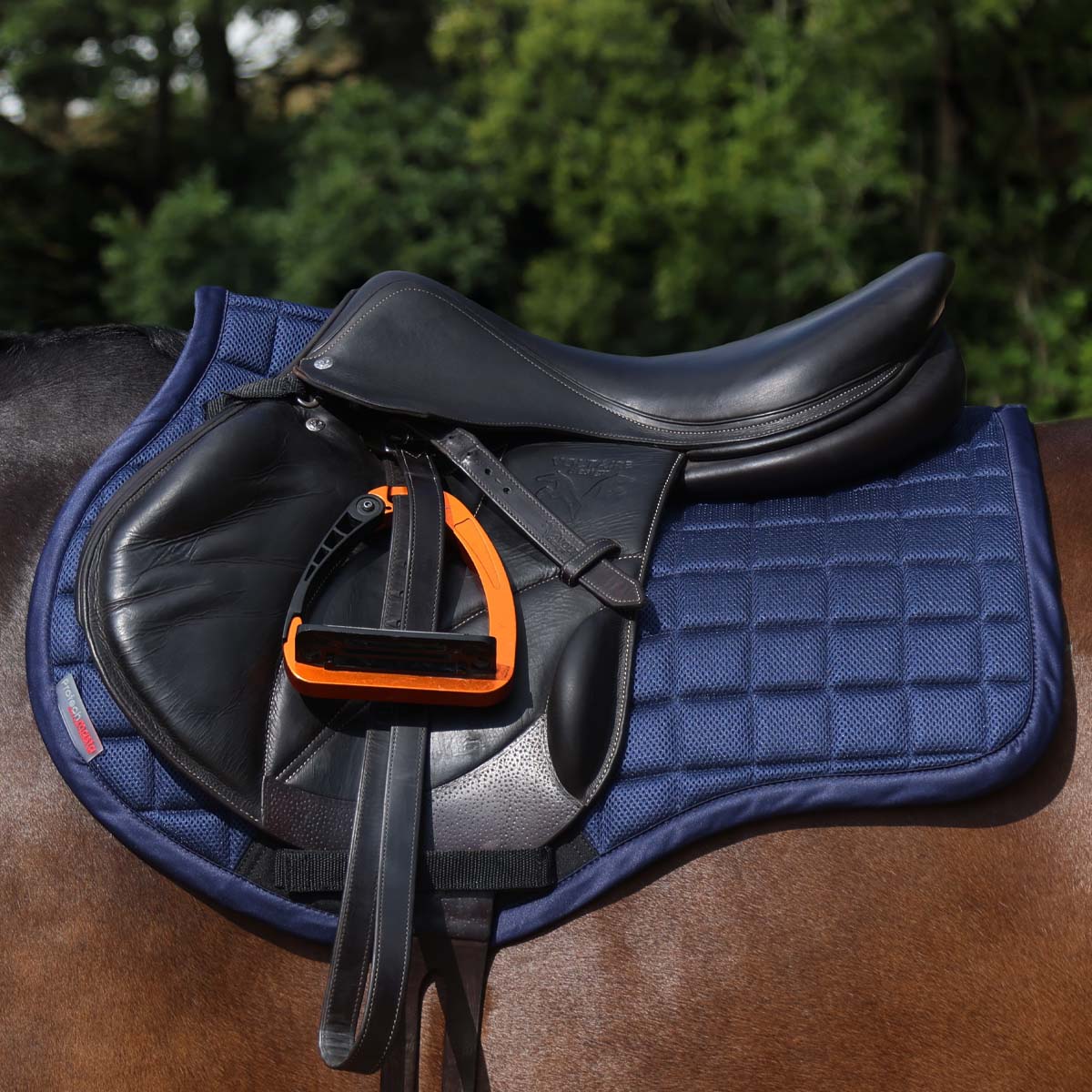 Protechmasta Airmesh GP/Jump Saddle Pad Navy Blue