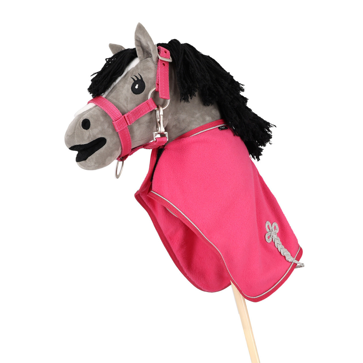 QHP Hobby Horse fleece rug Fuchsia