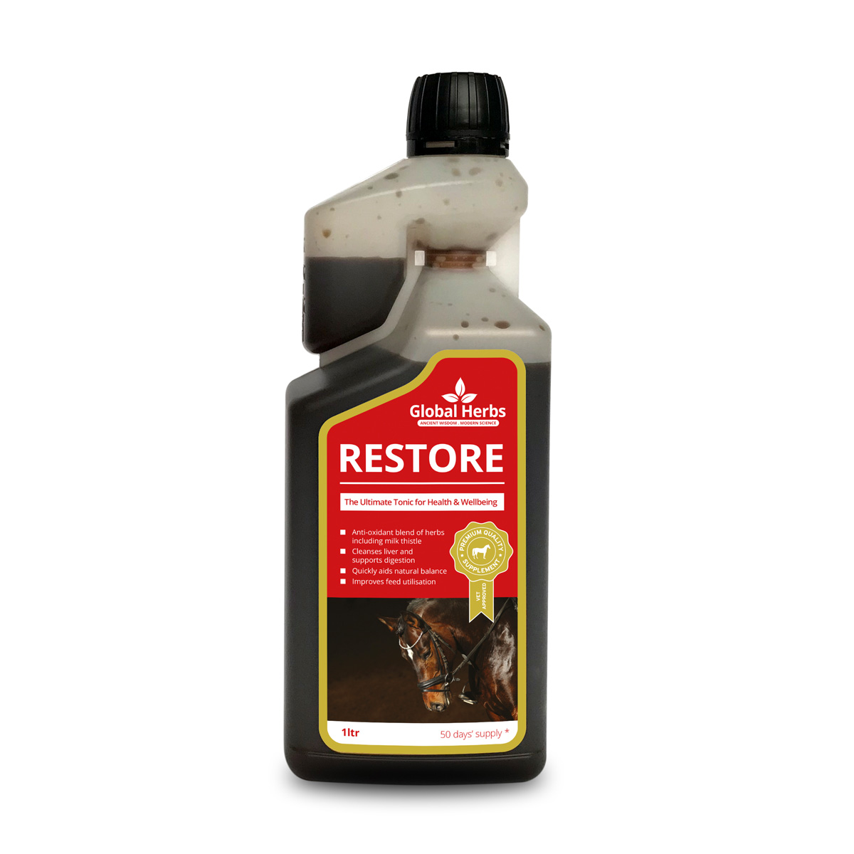 Global Herbs Restore Liquid 1LTR 