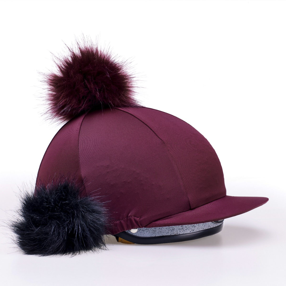 Harry Hall Hat Silk Maroon